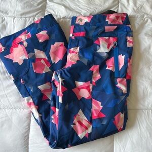 Obermeyer Brooke Print girls snow pants